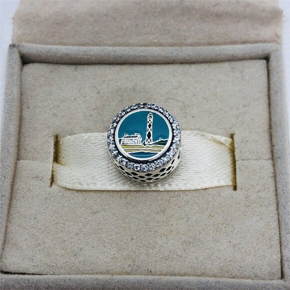 🧜🏾♀️🎀Pandora Cape Lookout Charm Cape Lookout State Park Bead Charm - Picture 2 of 6
